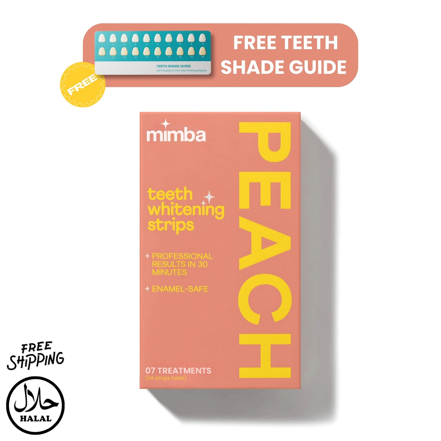 Mimba Flavored Teeth Whitening Strips