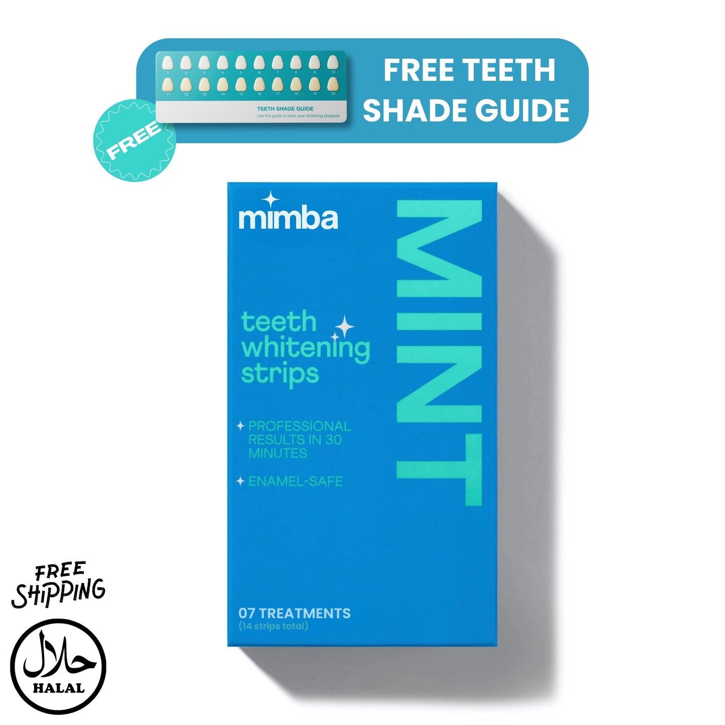 Mimba Flavored Teeth Whitening Strips