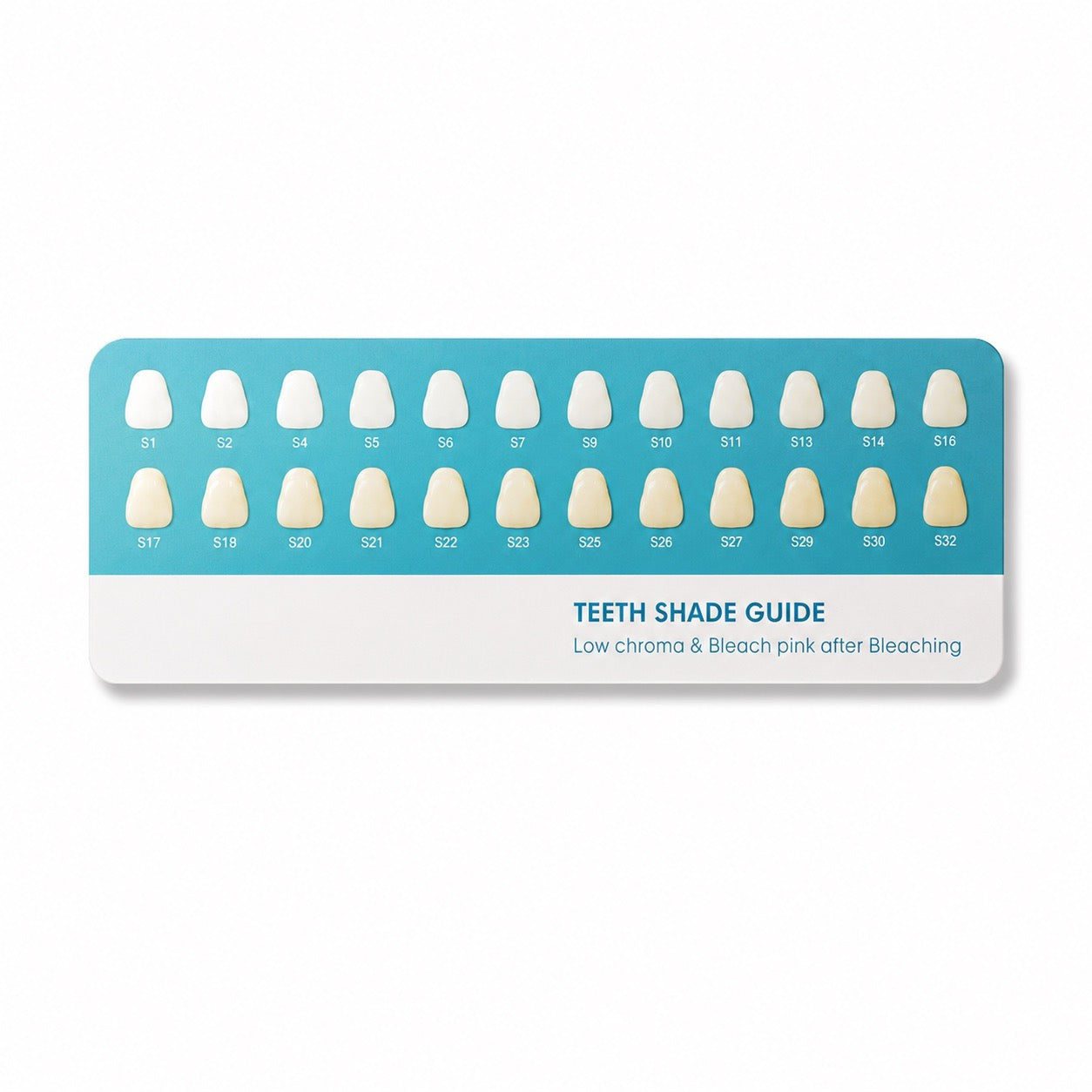 Teeth Shade Card
