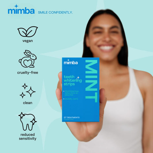 Mimba Flavored Teeth Whitening Strips